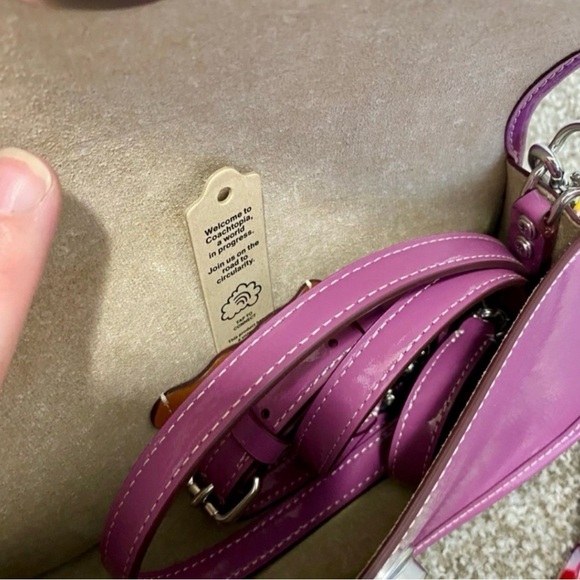 Rare Coachtopia Shoulder Bag with Chain Strap - Picture 5 of 7